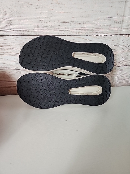 PUMA Sneakers Cream Black Men Athletic Shoes SoftFoam+ Comfort New w/ Box Sz 9.5 main image 5